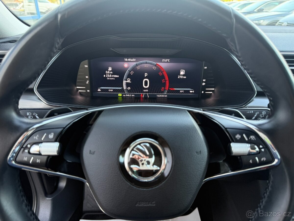 Škoda SUPERB 2.0 TDi EVO DSG MATRIX VIRTUAL KAMERA 2022 - 8