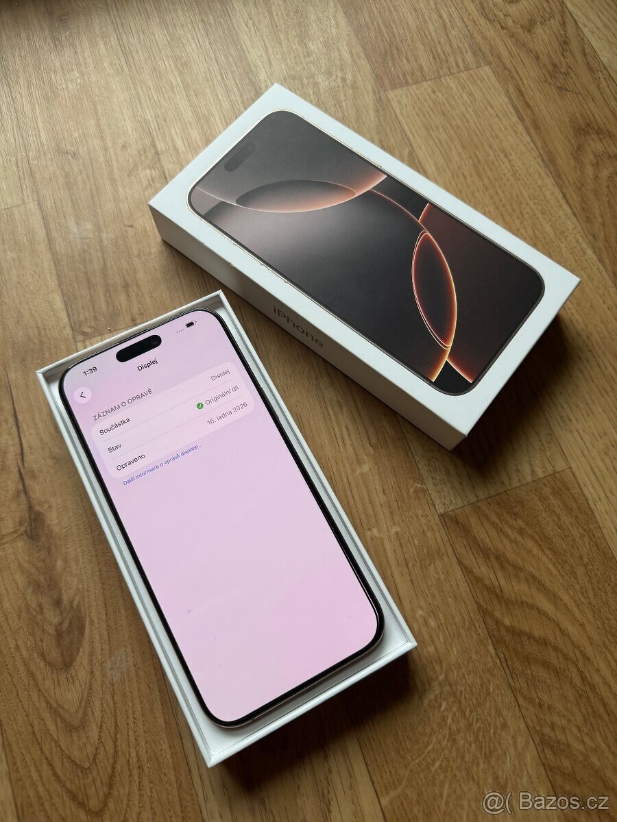 Apple iPhone 16 Pro Max zlatý - 8