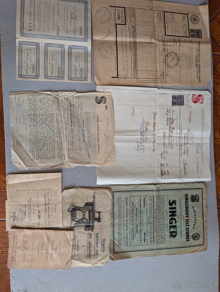 Šicí stroj Singer - 8