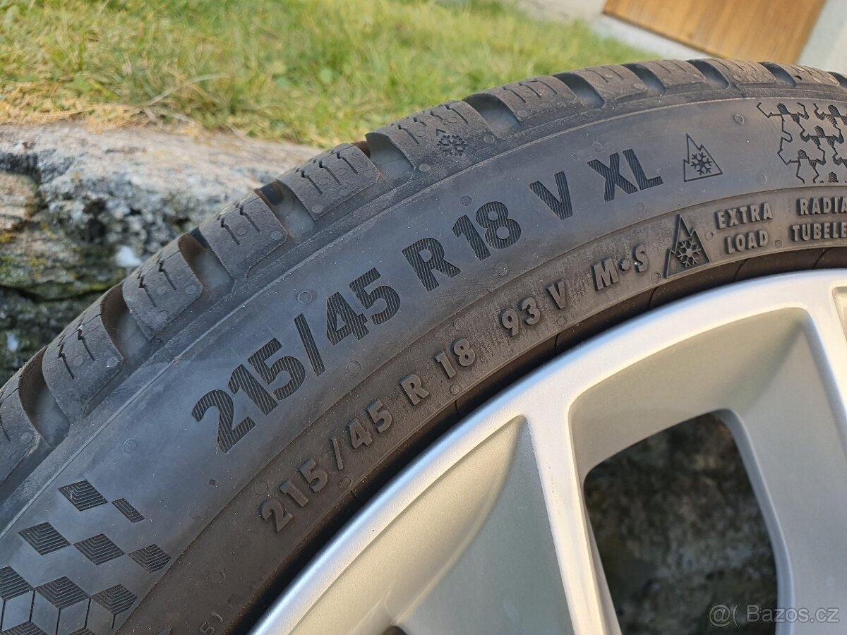 Zánovní alu zimní sada Škoda Kamiq 215/45/18 - 8