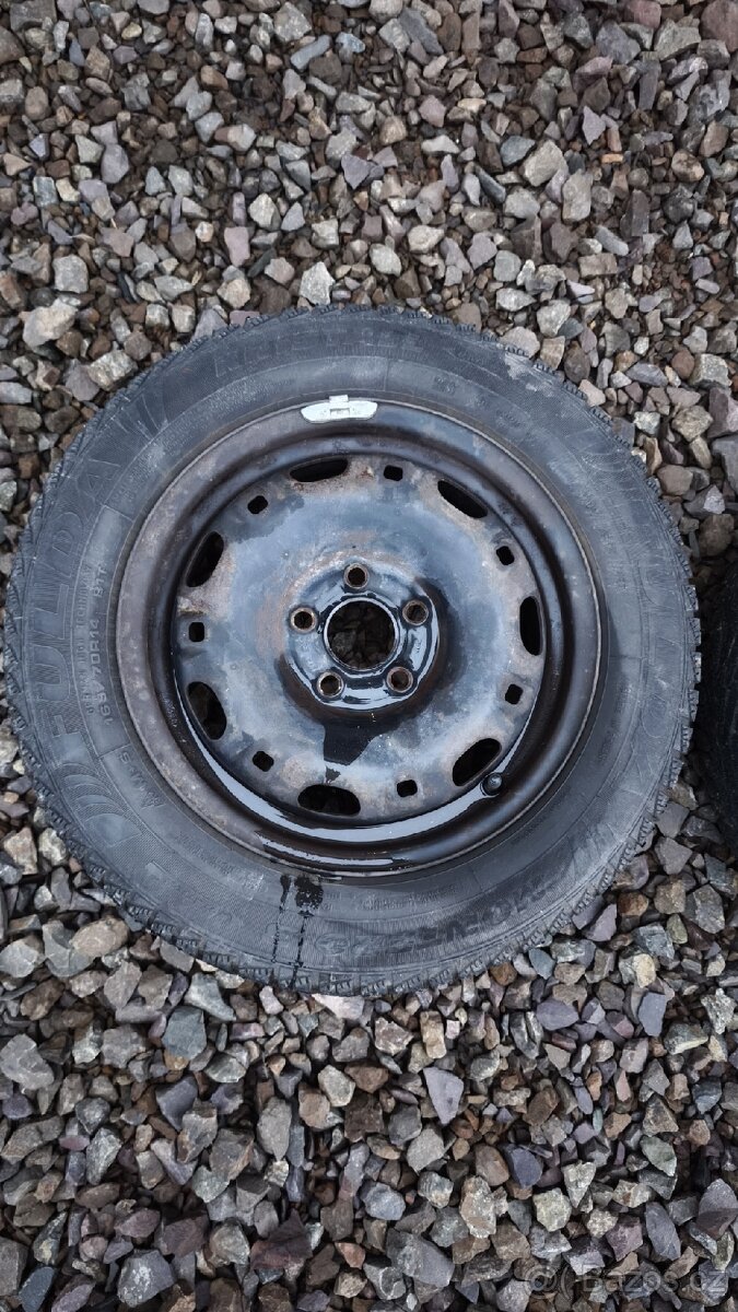 Plechová kola R14 4×100 Fabia / Polo - 8