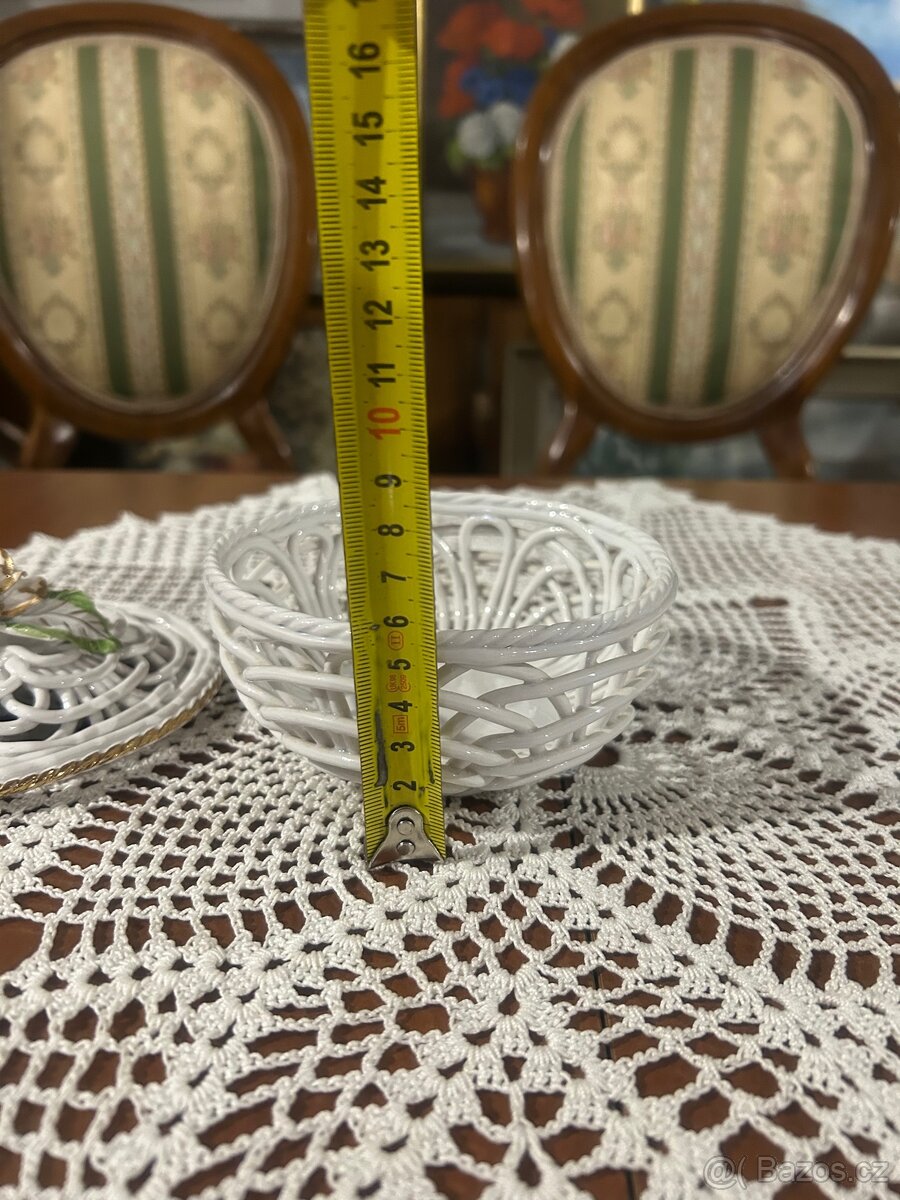 Porcelánová Dóza s víčkem (Německo) - 8