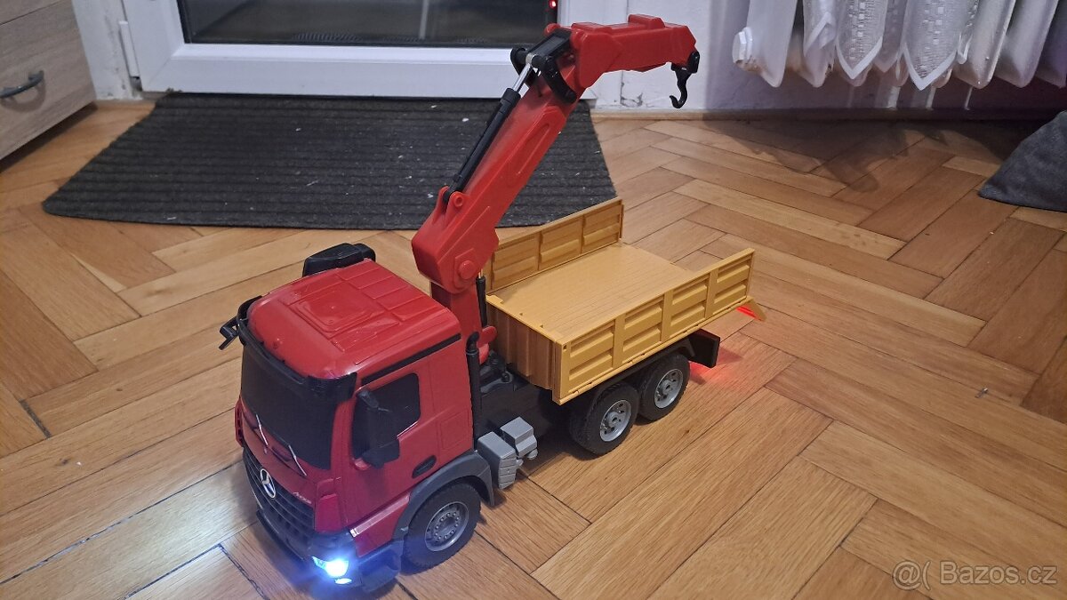 RC stavební stroje - nakladač, bagr, nákladní auto - 8
