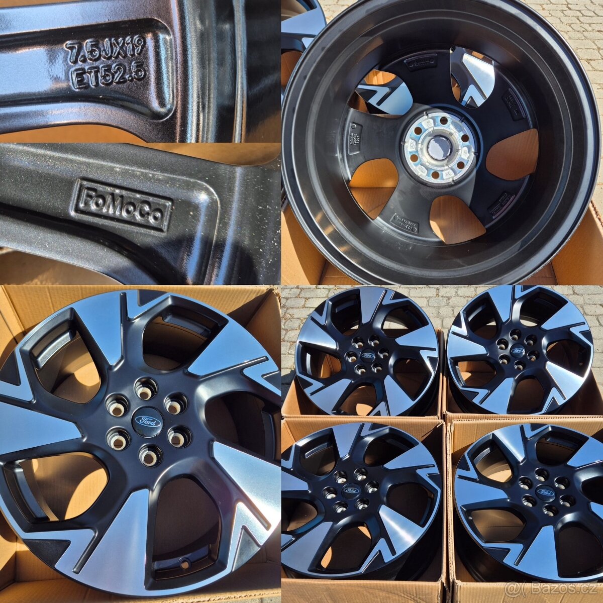 Nové originál ALU disky FORD r19 Transit Custom 6x120 - 8