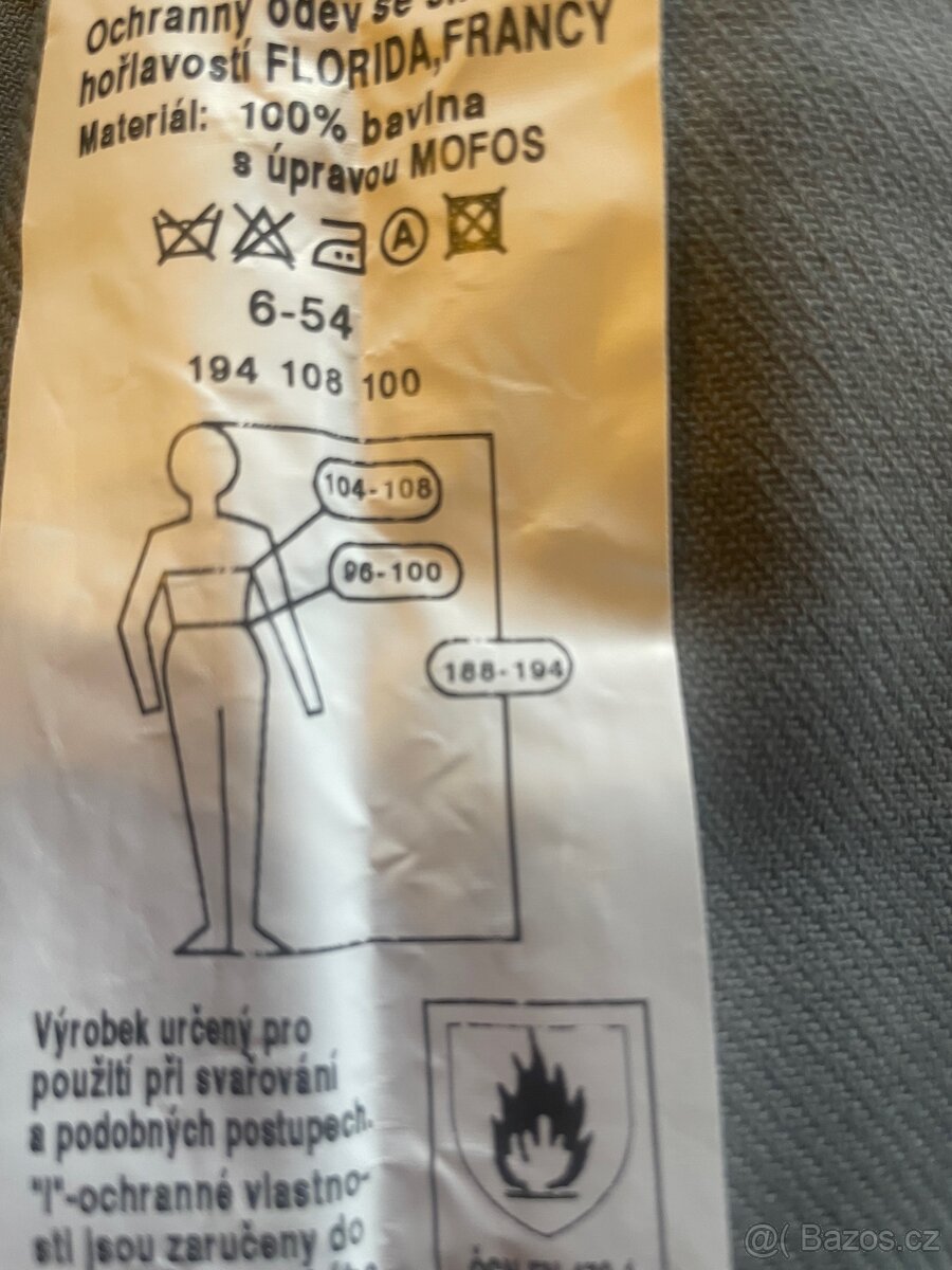 Svářečské pracovní oblečení-nové - 8