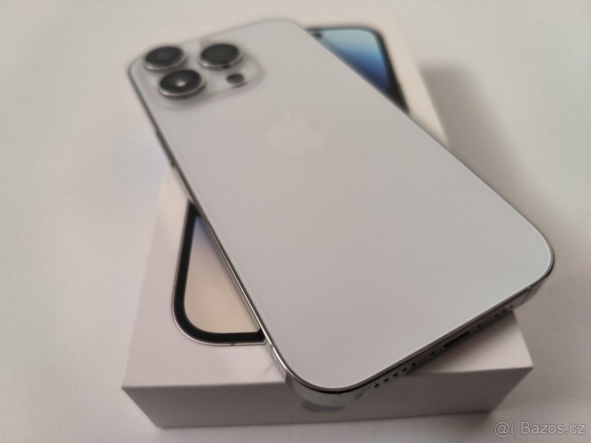 apple iphone 14 PRO 256gb Silver/ Batéria 84% - 8