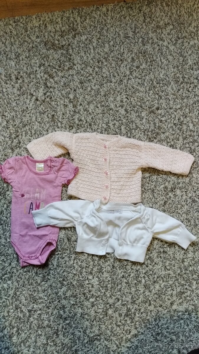 Oblečení holčička 56-62 - 8