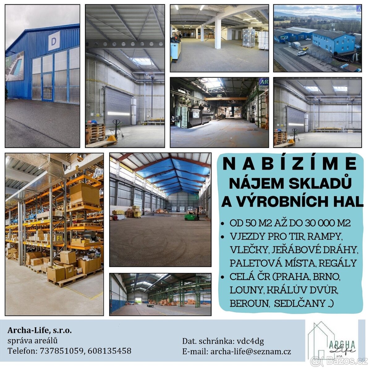 Nájem studené haly 480 m2, Exit D5, KRÁLŮV DVŮR (Beroun) - 8