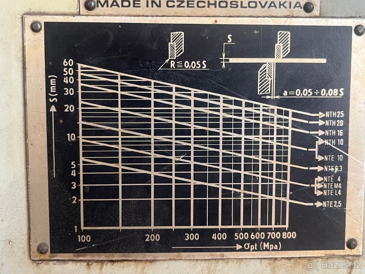 242. Strojní tabulové nůžky NTE 2000/6,3E - 8