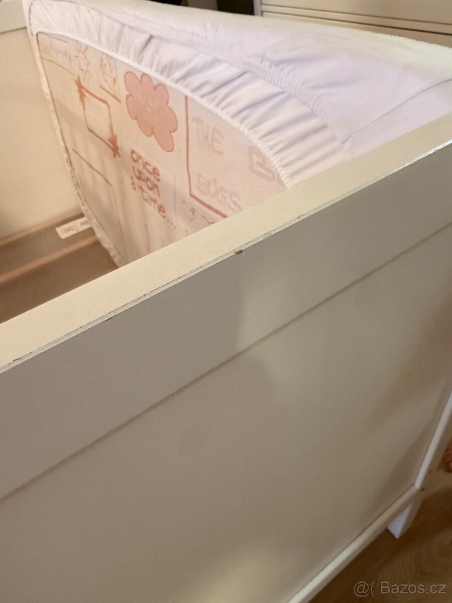 Postýlka pro miminko SUNDVIK Ikea s matrací - 8
