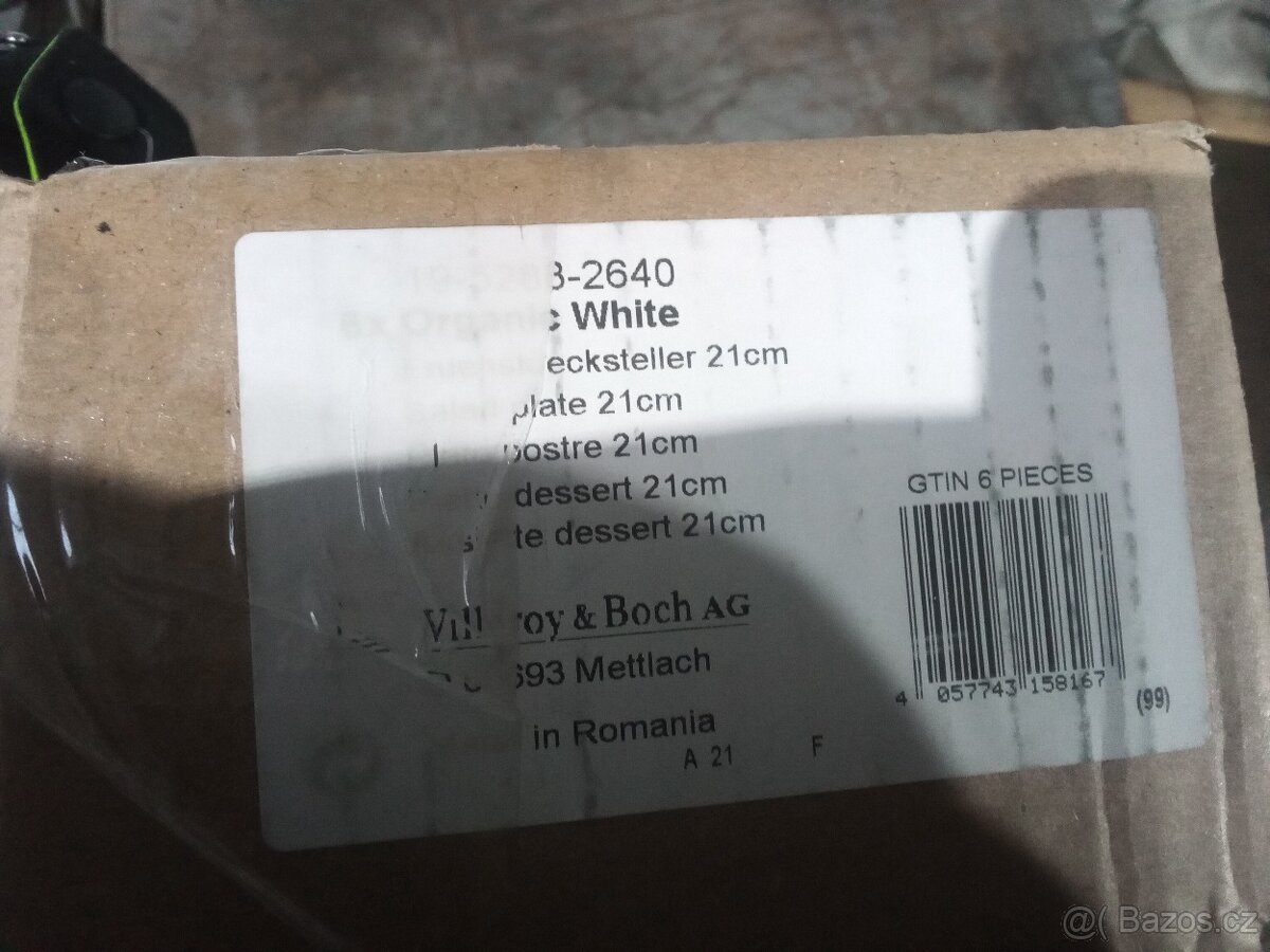 NOVÉ Snídaňové talíře Organic White Villeroy & Boch - 8