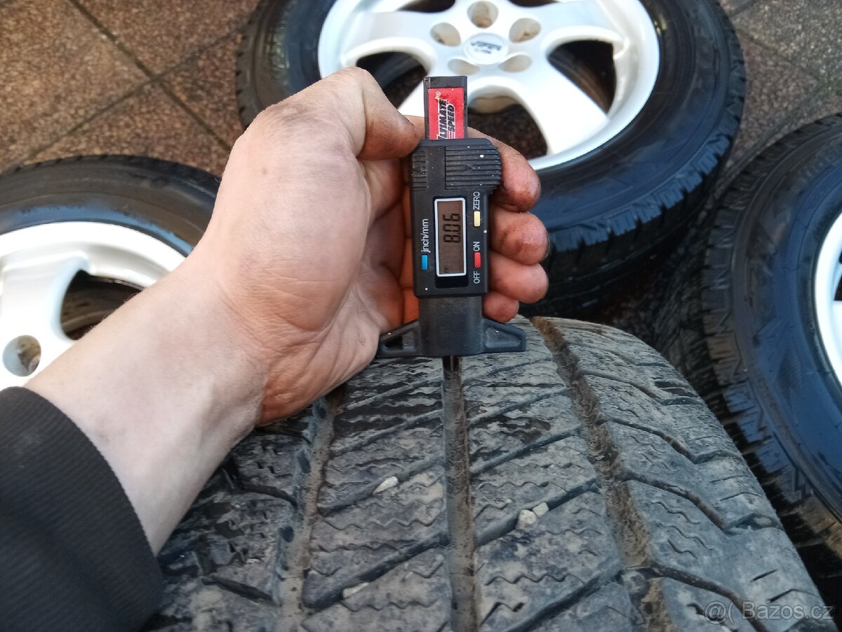 ALU 5x120 R16 Viper + 215/65 R16C Zimní - 8