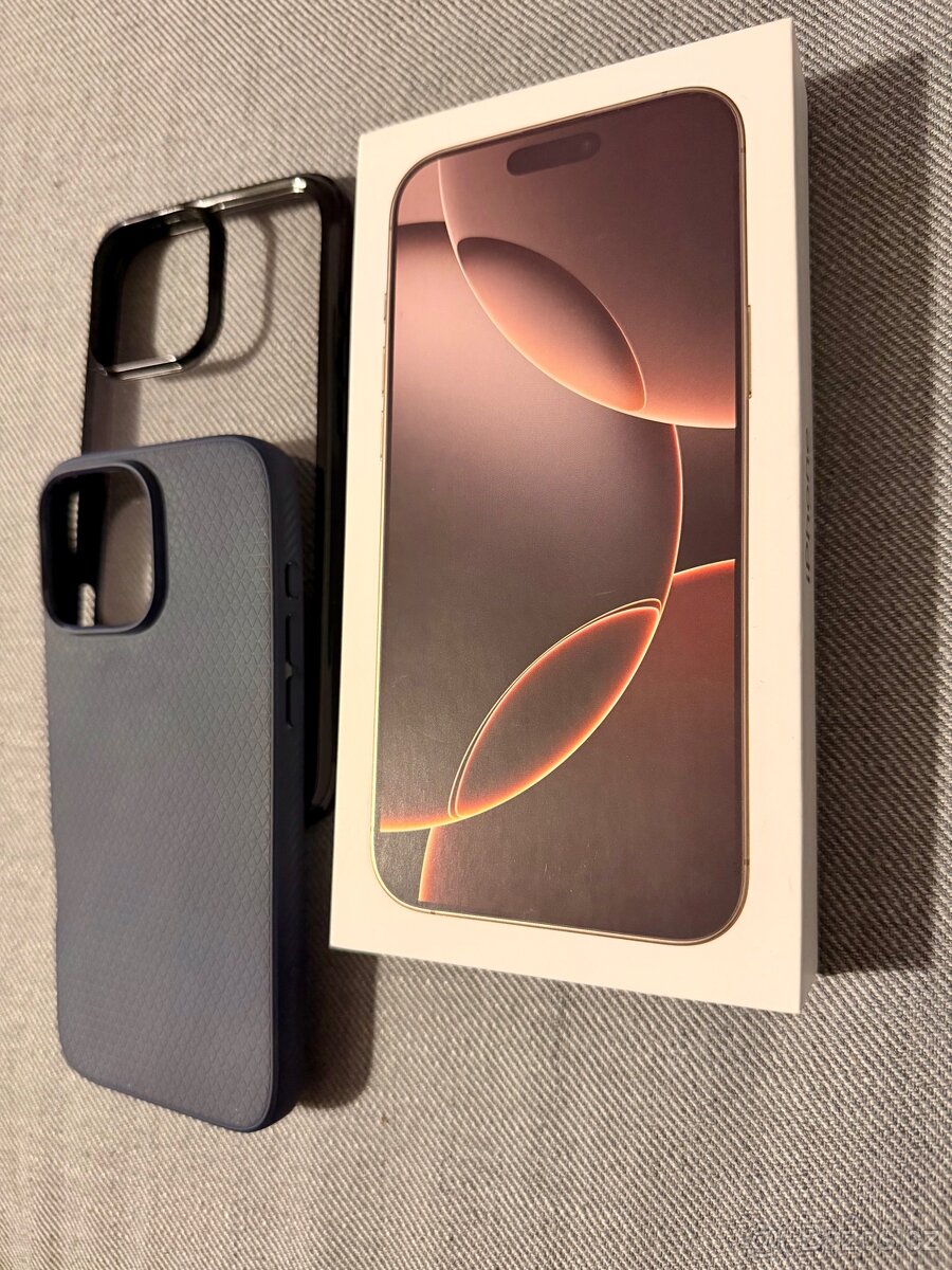 iPhone 16 PRO MAX Desert Titanium + kryty. Jako nový TOP - 8