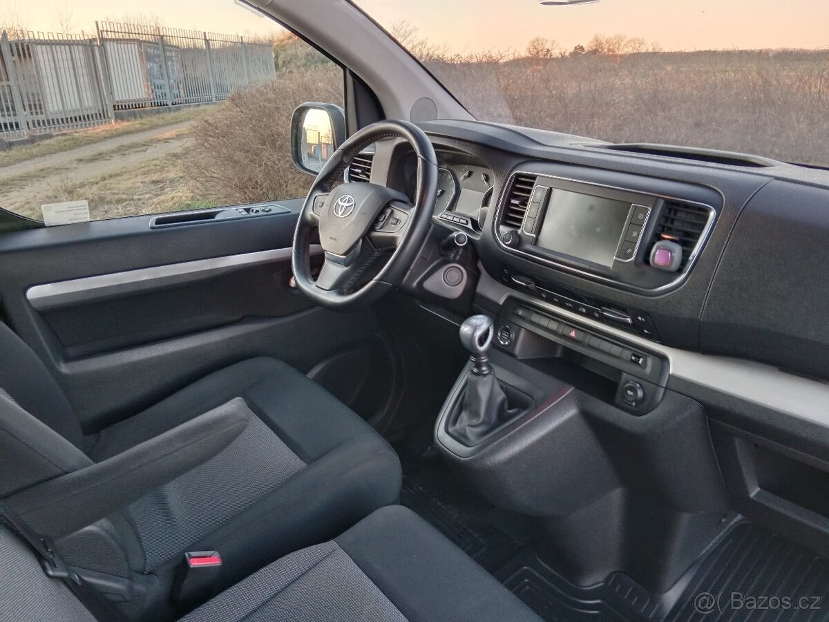 TOYOTA PROACE 2.0D-4D,L2/3,150K,9MÍST,ČR,1.MAJ. - 8
