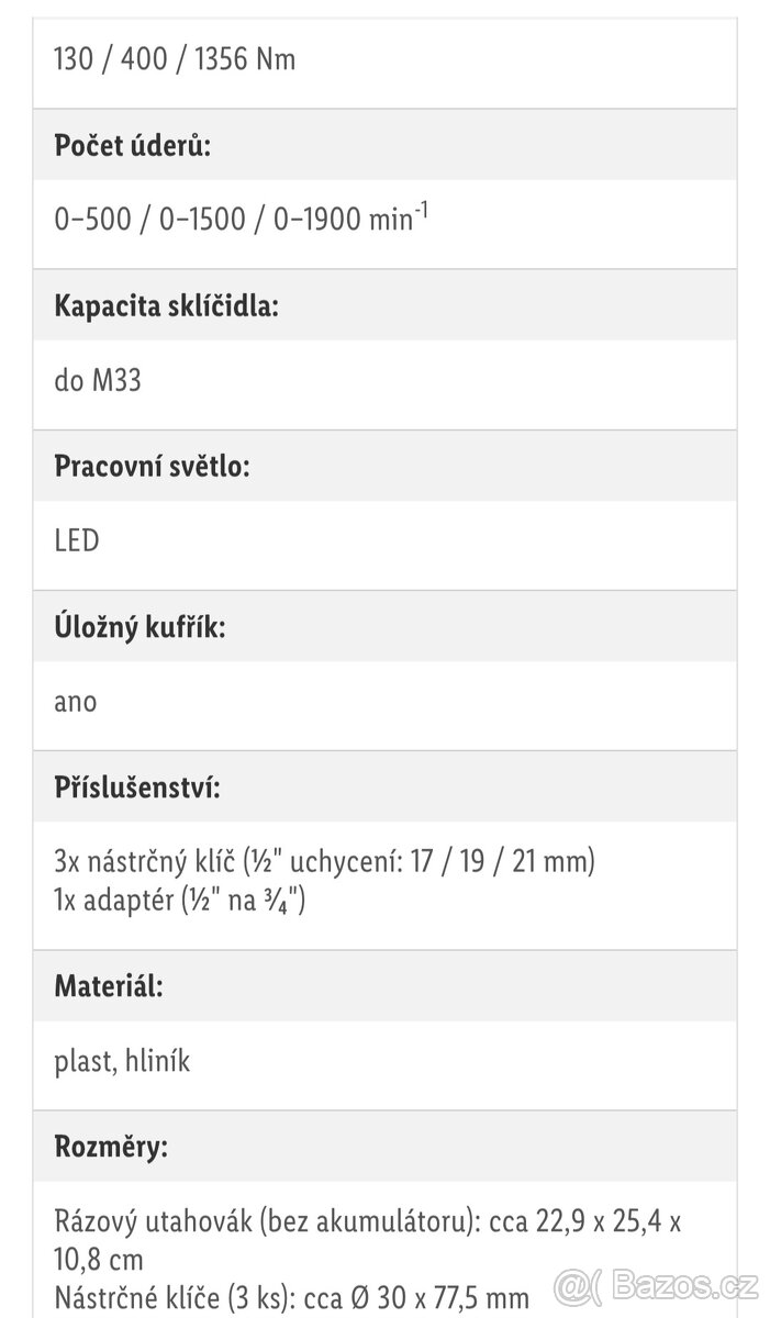 Aku ráz utahovák performance C4 velký - 8