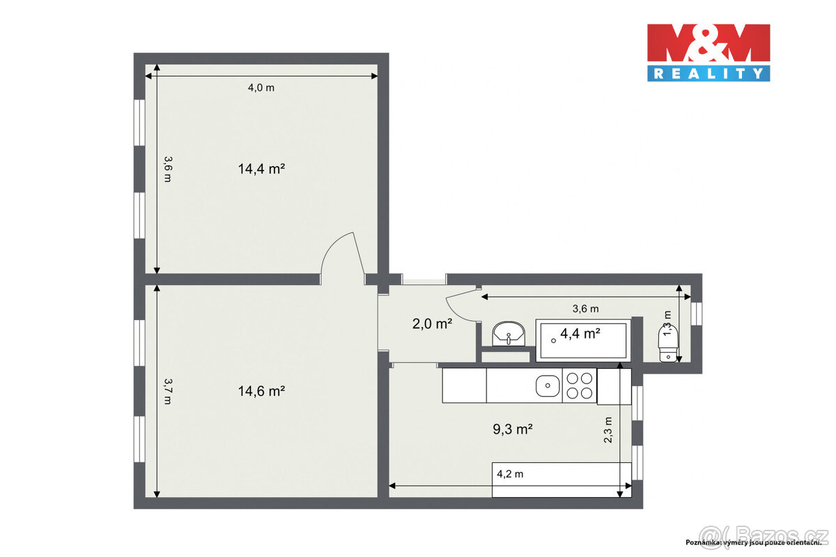 Prodej bytu 2+1, 45 m², Nejdek, ul. Závodu míru - 8
