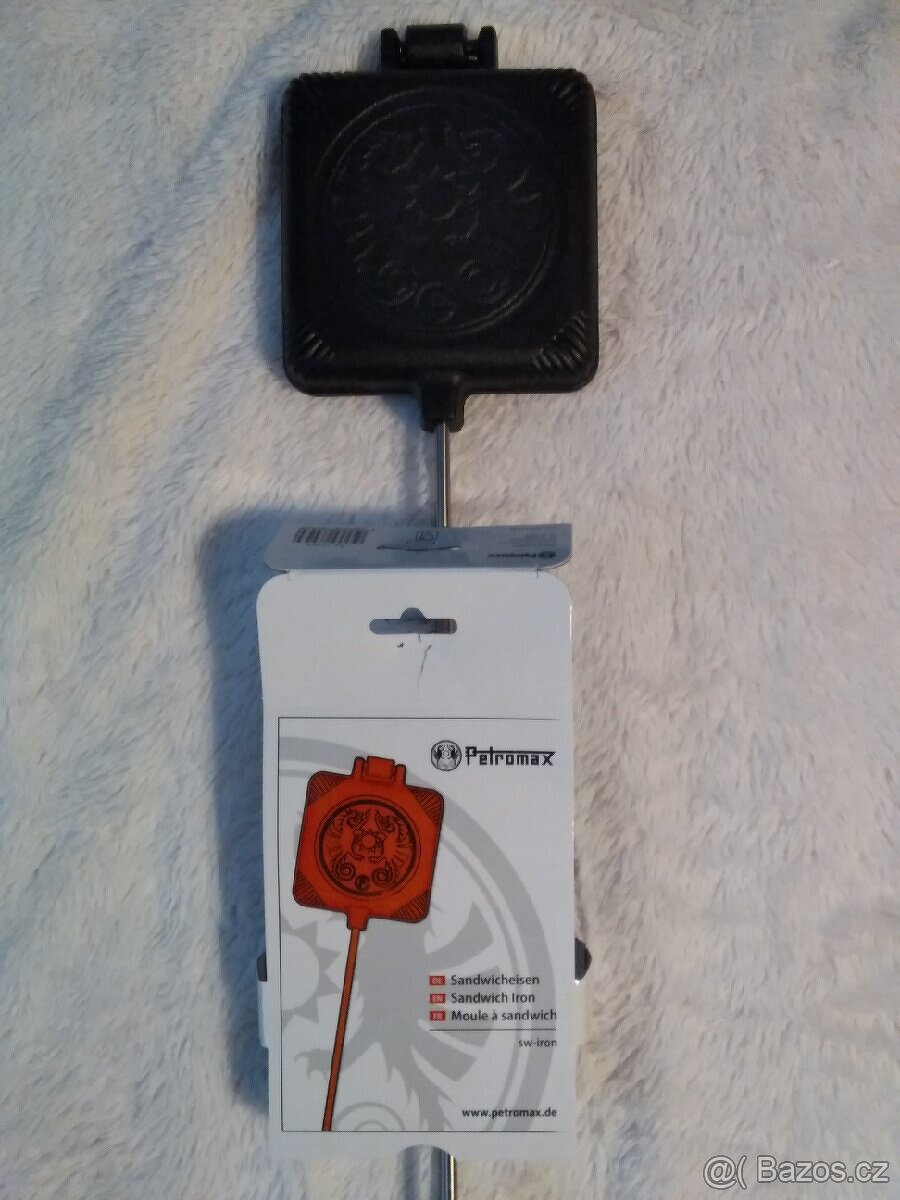 Sada litinových forem - Hamburgery, Wafle, Sendvič - 8