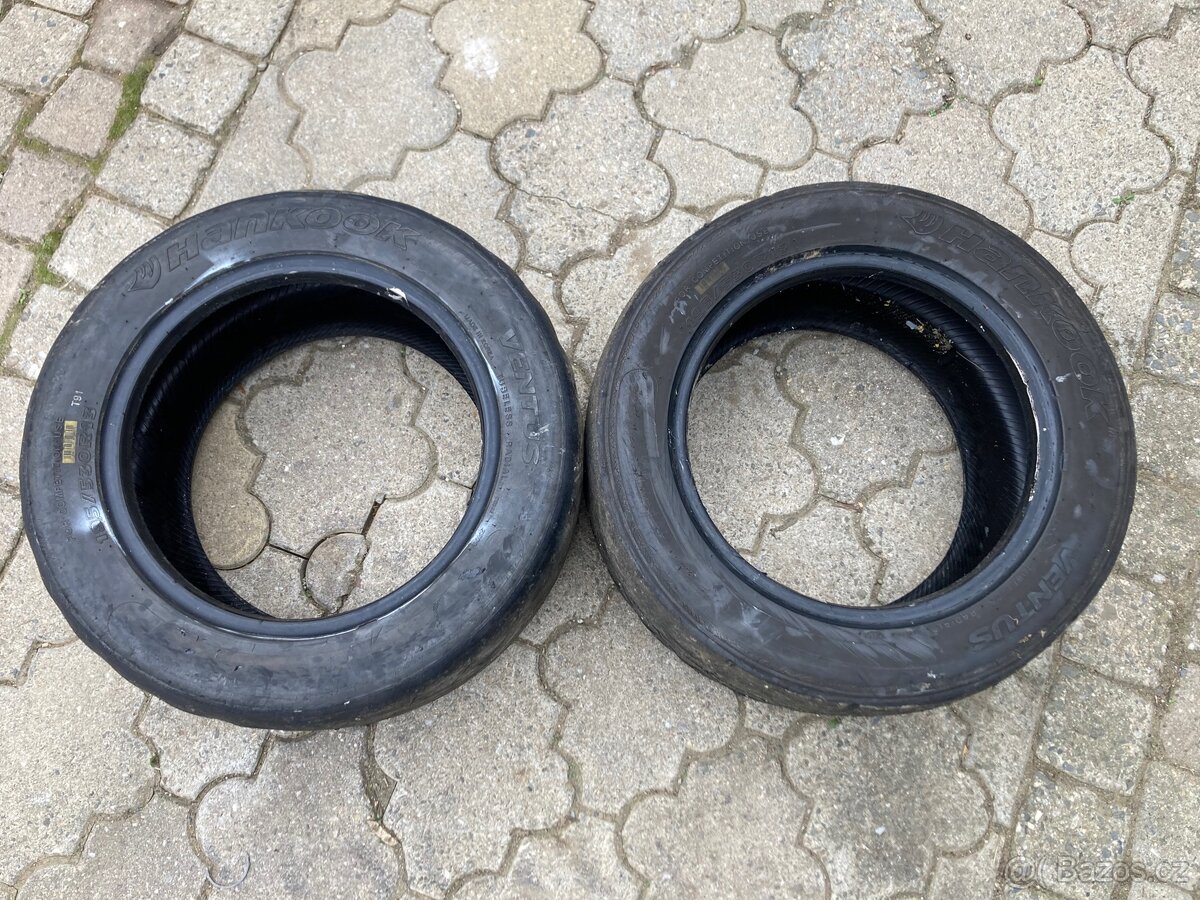 Pneu Slick Dunlop/Hankook r13 - 8