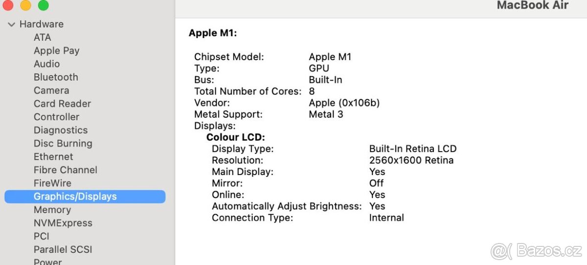 MacBook Air 13” (M1, 8 GB RAM, 512 GB SSD) - 8