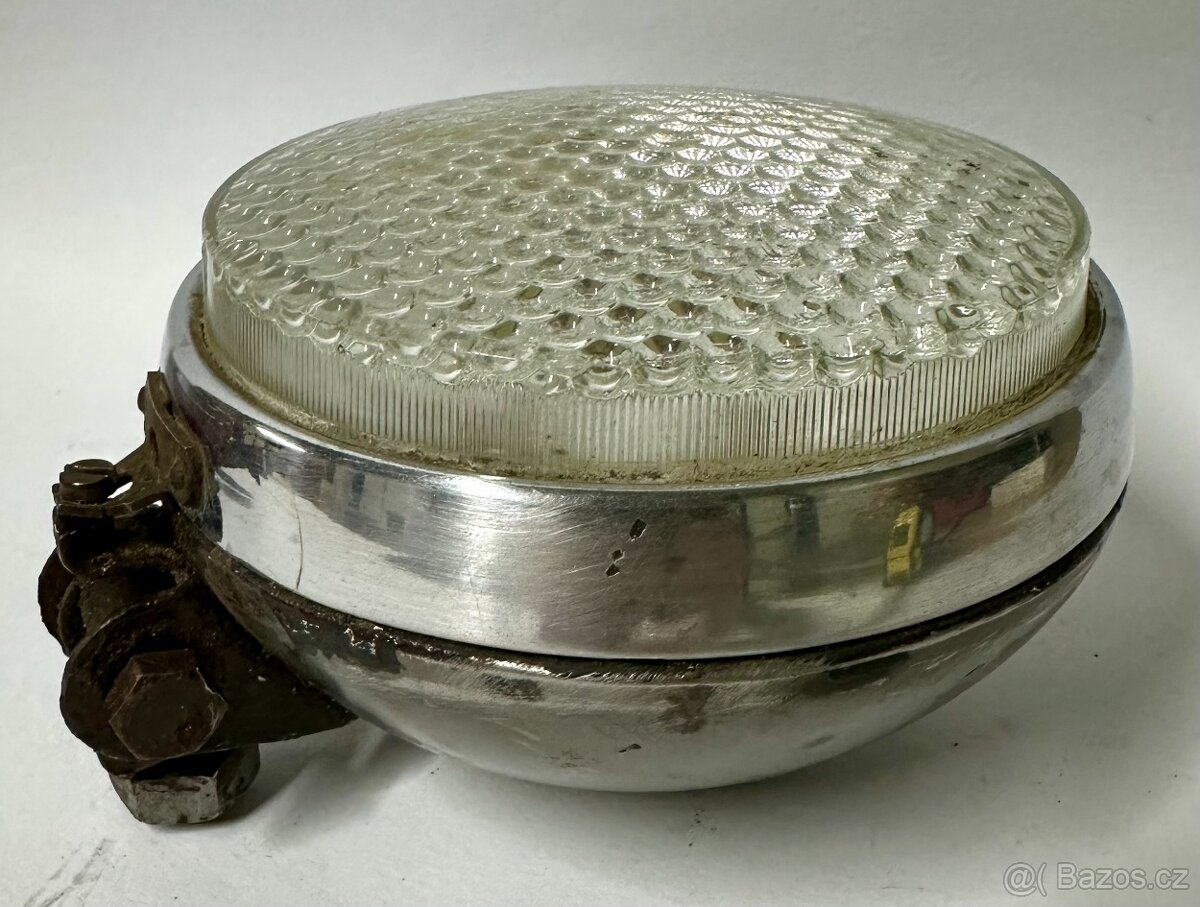 3x světlo světlomet staré pro auto moto RETRO KOUSKY - 8