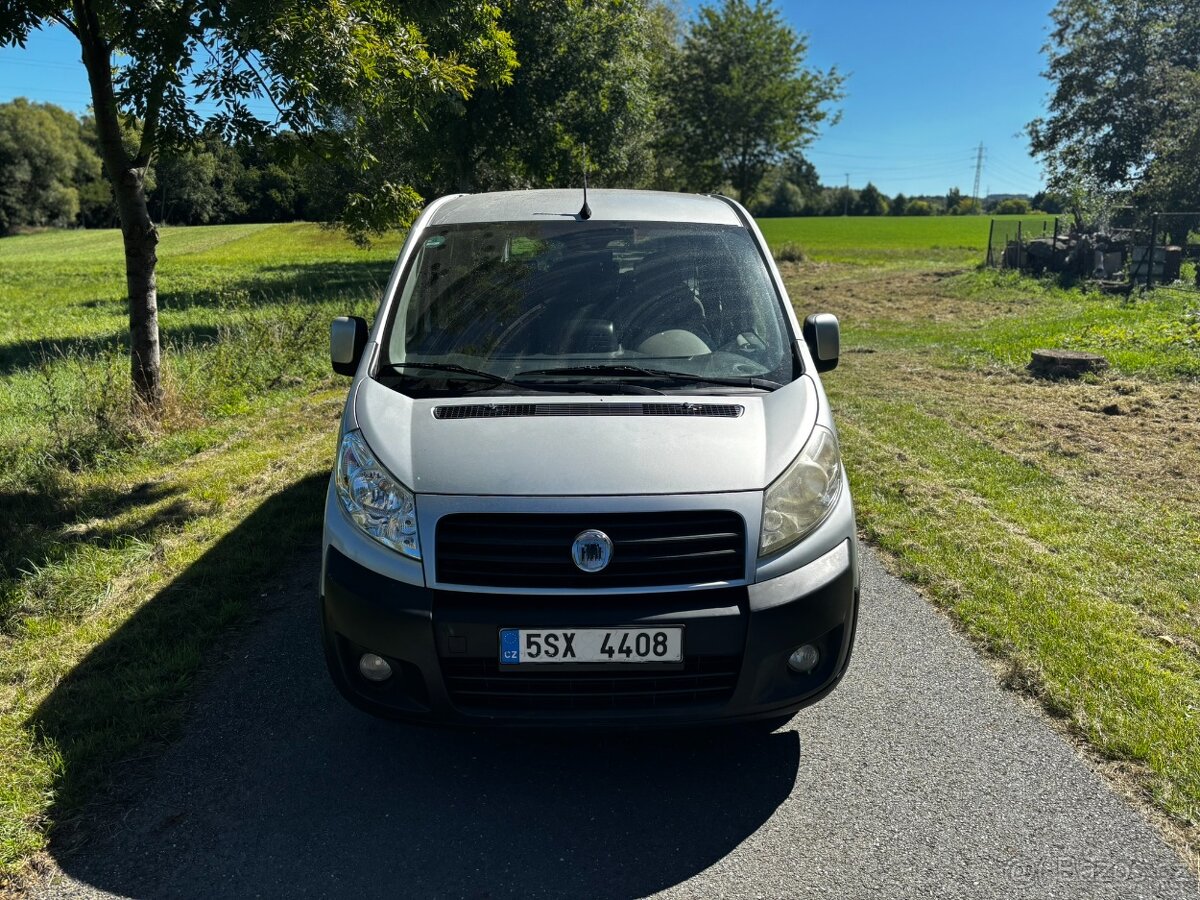Fiat Scudo 2.0JTD 100kW,RV 2009, LONG, 9.míst, Tažné,Nová ST - 8