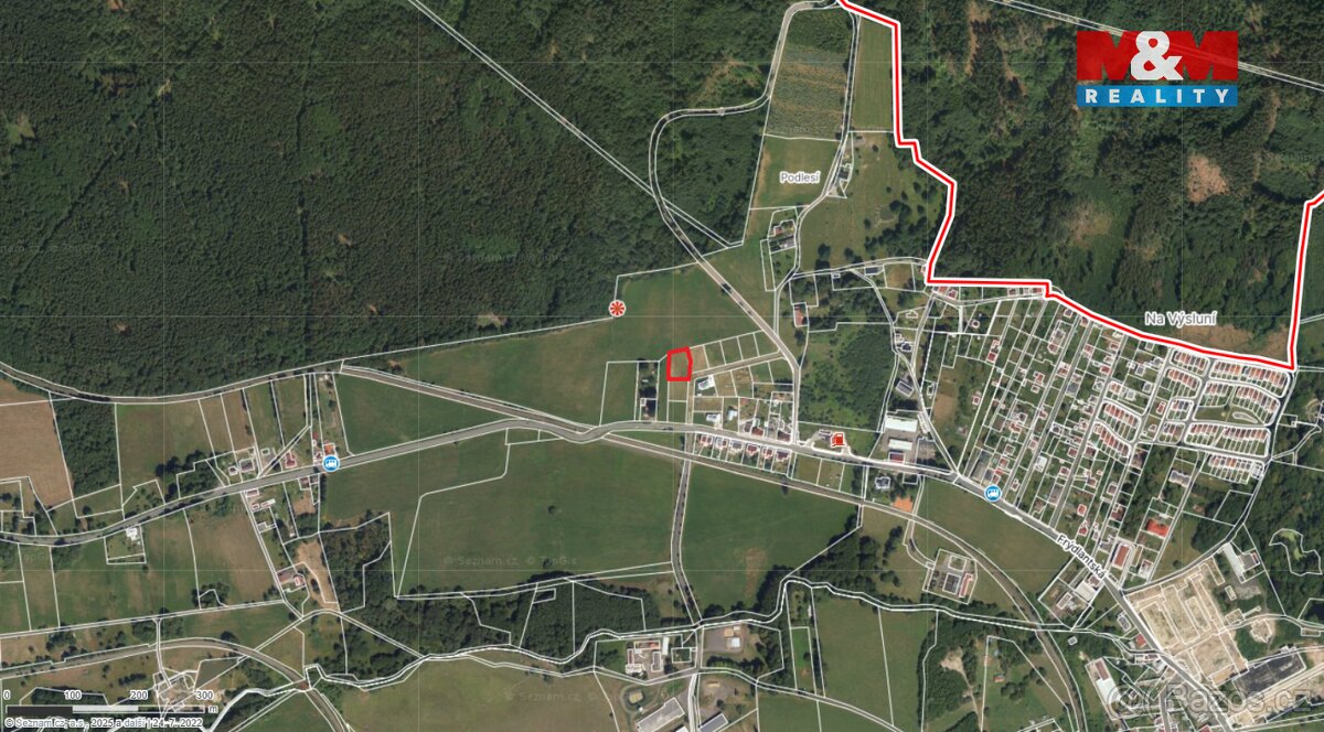 Prodej pozemku k bydlení, 1299 m² Novém Městě pod Smrkem - 8