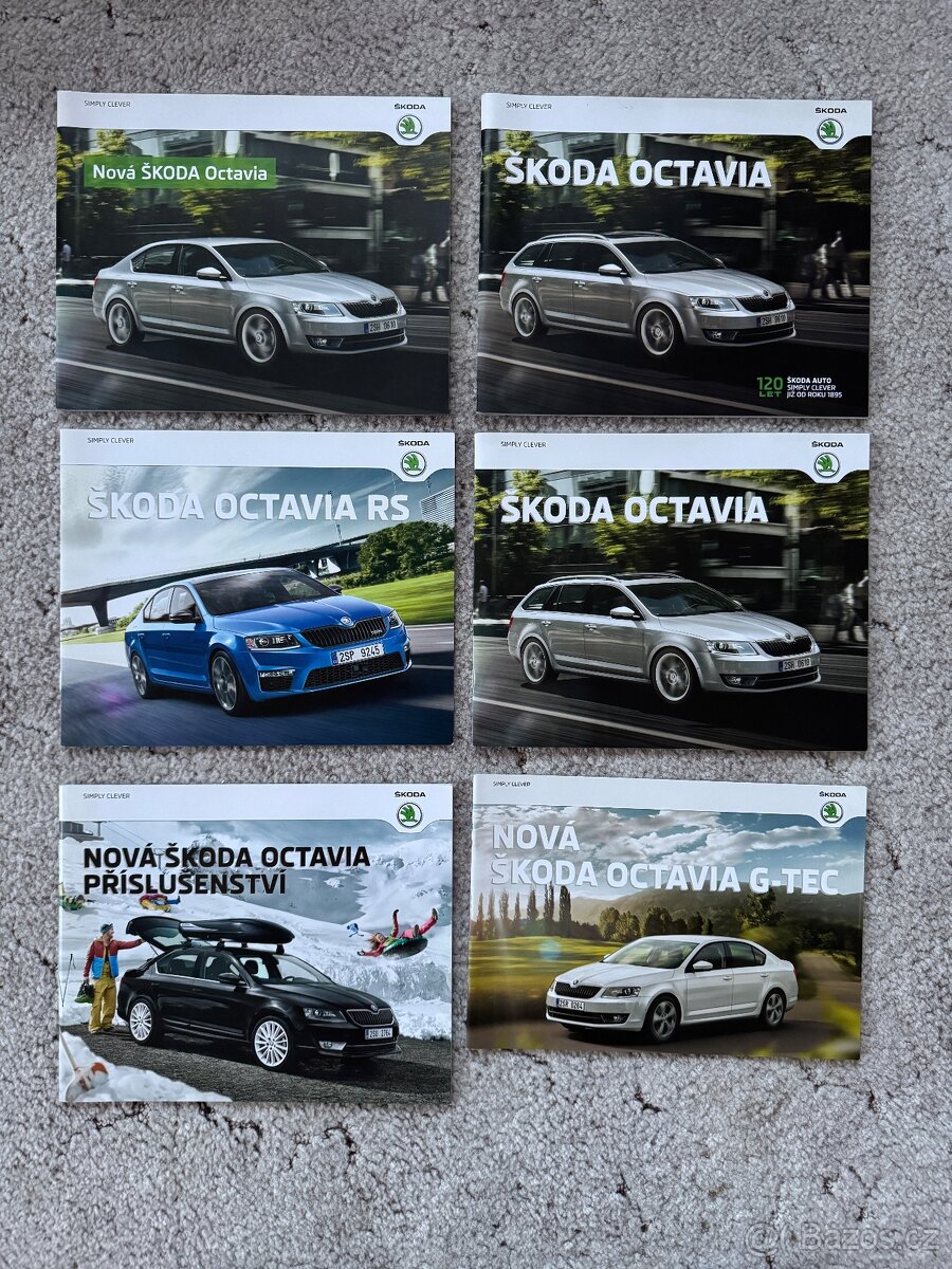Škoda Octavia prospekty, Škoda katalogy - 8