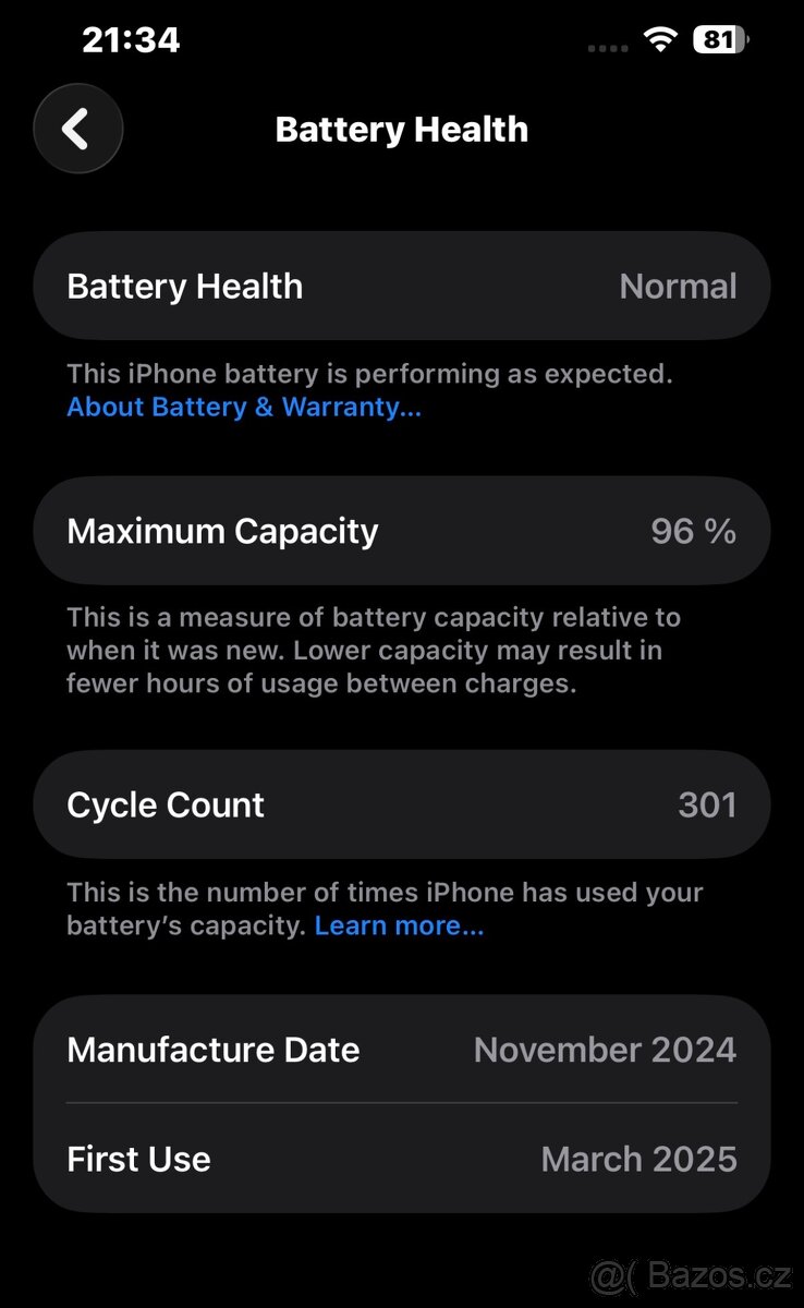 iPhone 16e (256 GB) - 8