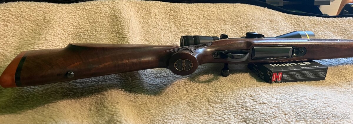 Kulovnice SAKO (levostranné provedení) a puškohled LEUPOLD - 8