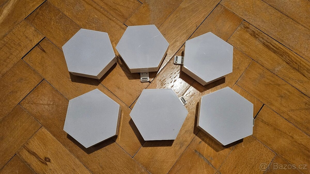 LED hexagon svítídlo s dálkovým ovládáním - 8