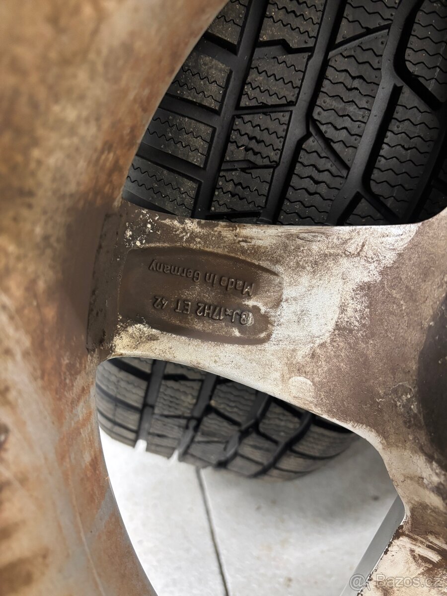 ALU kola 5x120 R17 - 8