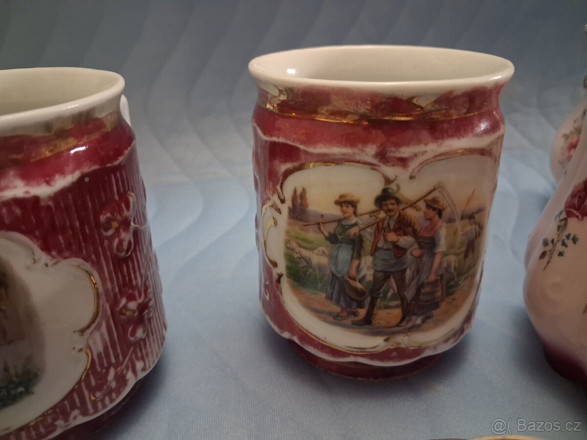 Starožitné hrnky/hrnečky - 8