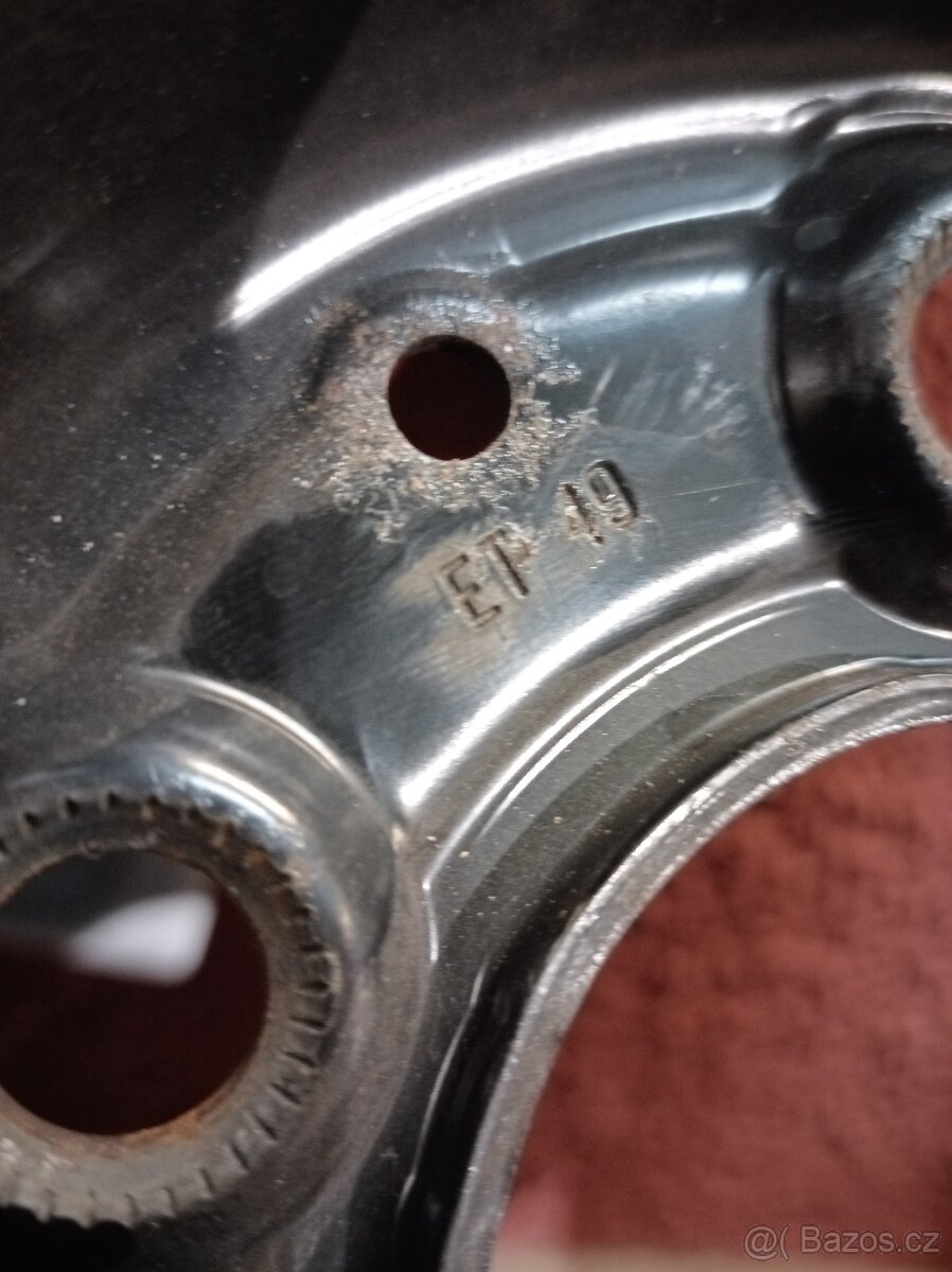 Plechové disky Mercedes 16" 5x112 zimní 205/55 - 8