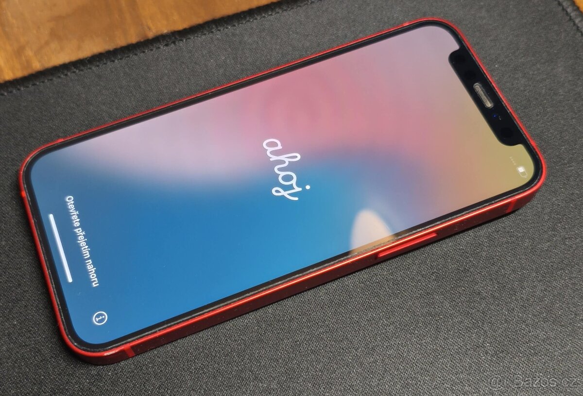 Apple iPhone 12 mini 64GB RED - záruka - 8