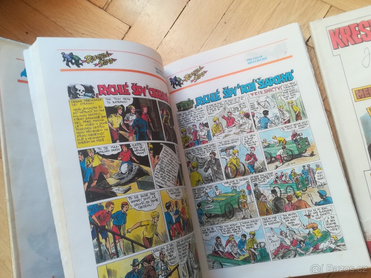 Ohnive znameni, Kreslene serialy Jaroslava Foglara - 8