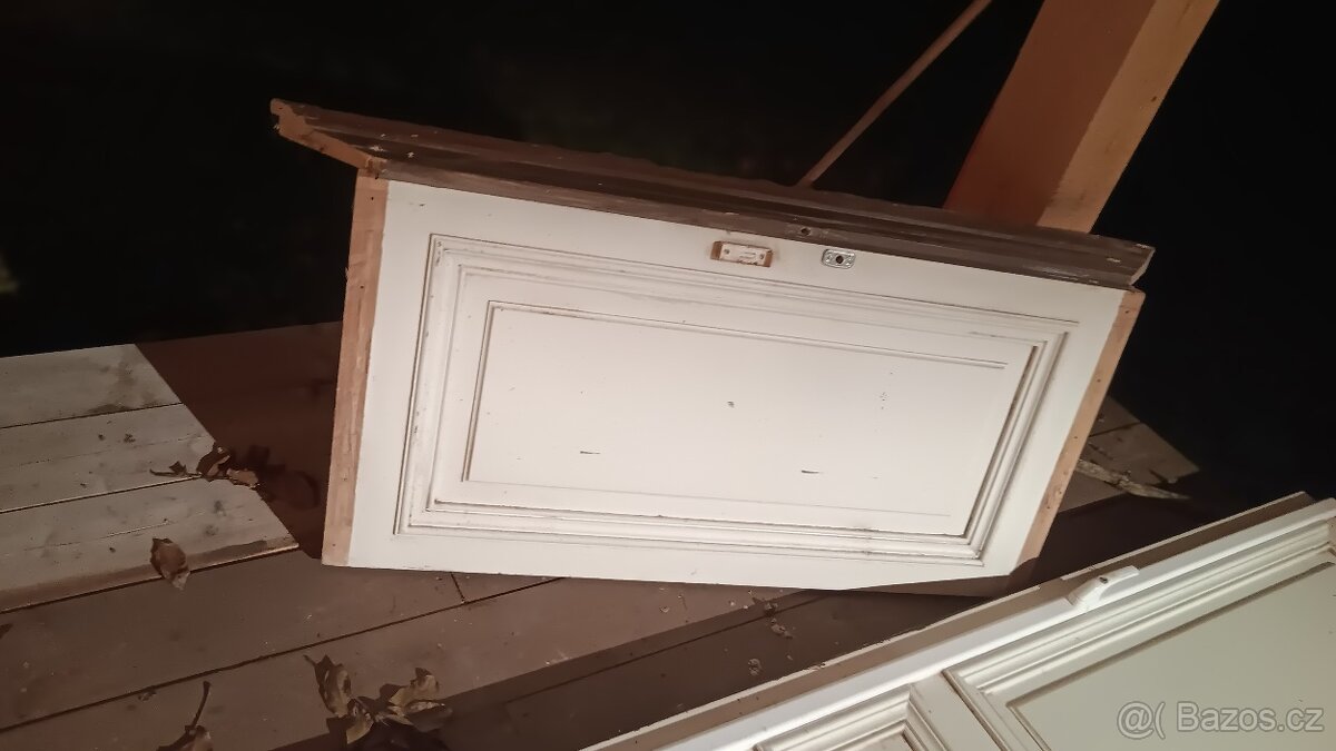 Krásné interiérové dvoukřídlé kazetové dveře - 8