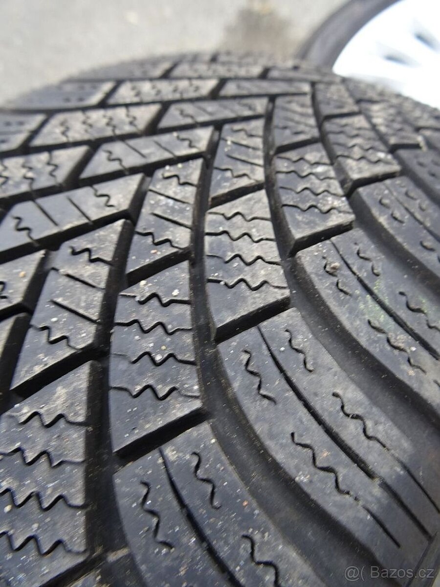 Alu disky Fiat 500, 15", 4x98, ET 35, zimní sada - 8