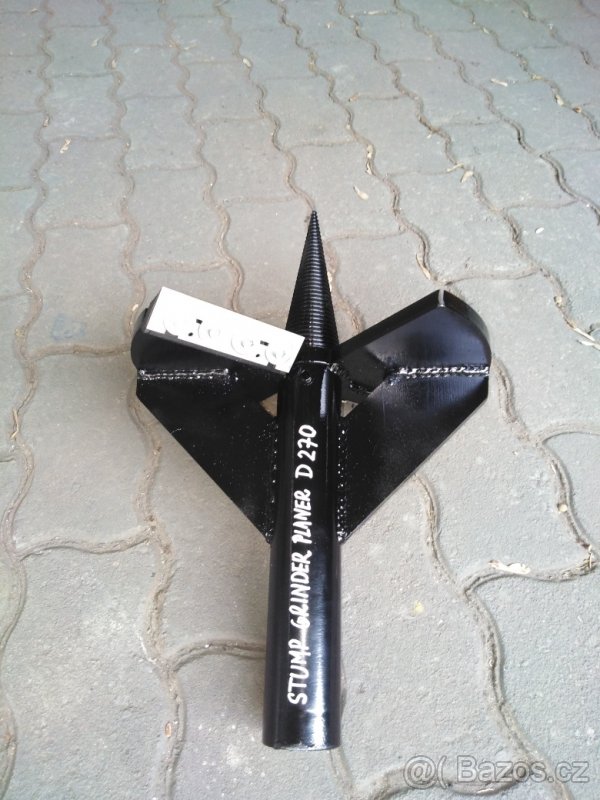 Frézovací vrták na bagr fréza na odstranění pařezů - video - 8