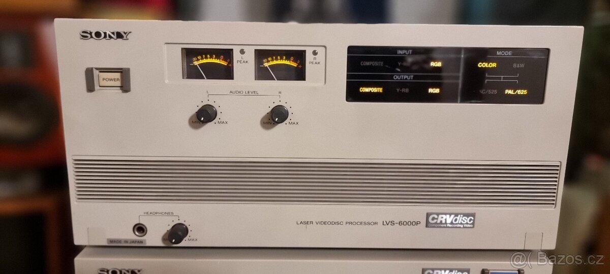SONY LVR-6000 LD rekordér -SONY LVS-6000P video procesor - 8