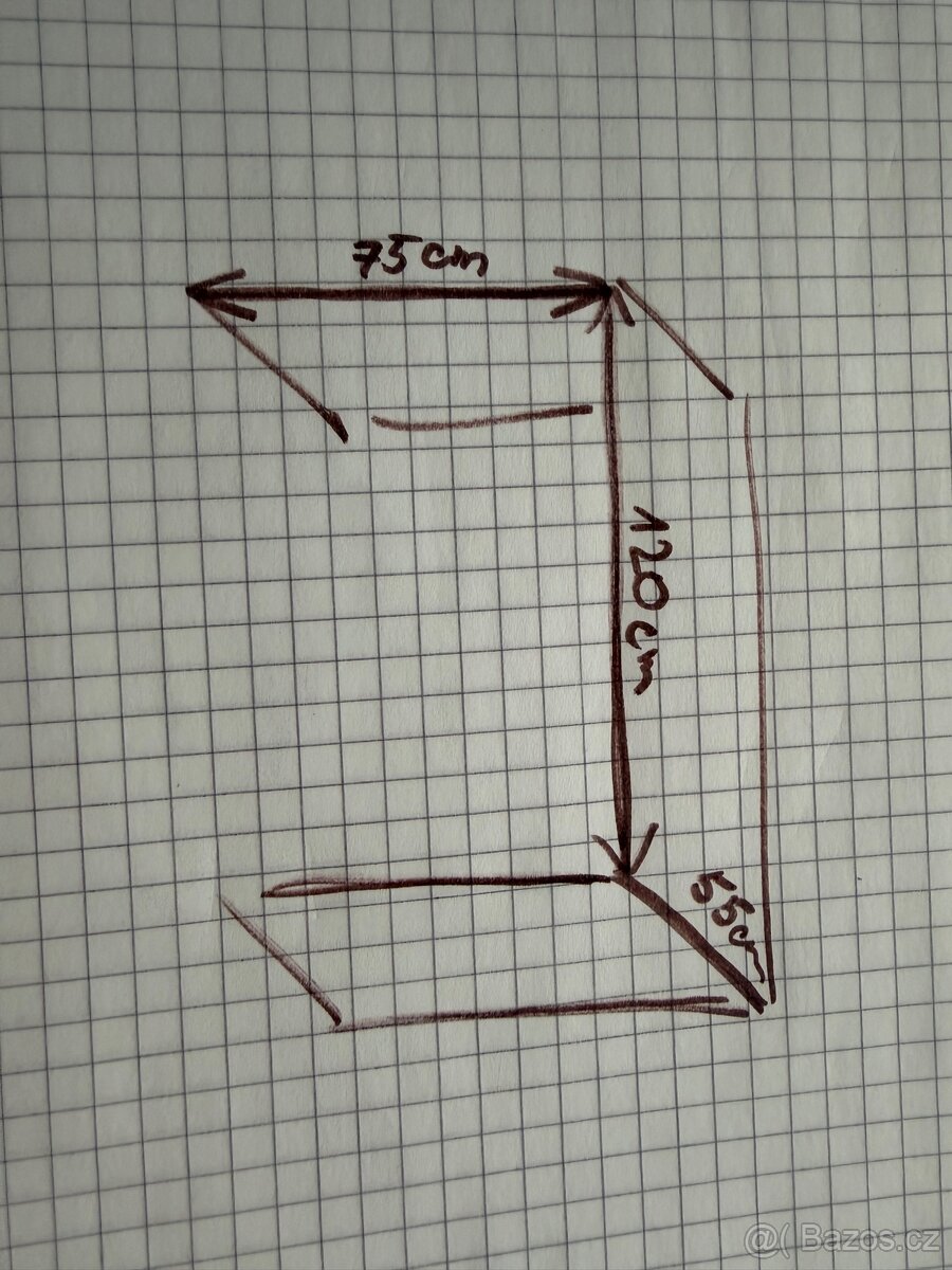 Psací stůl 120 x 55 cm - 8