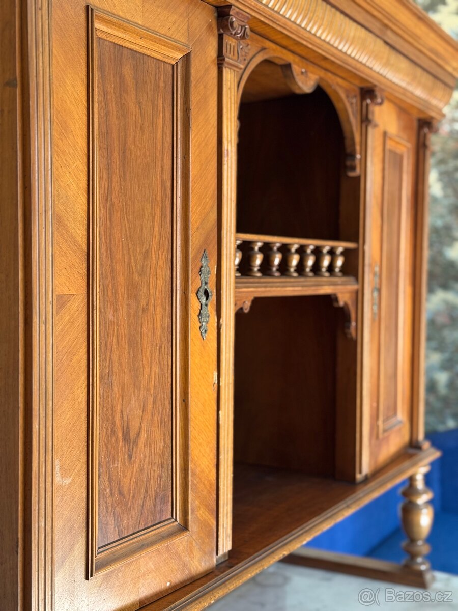 Neorenezační sekretář skříň - 8