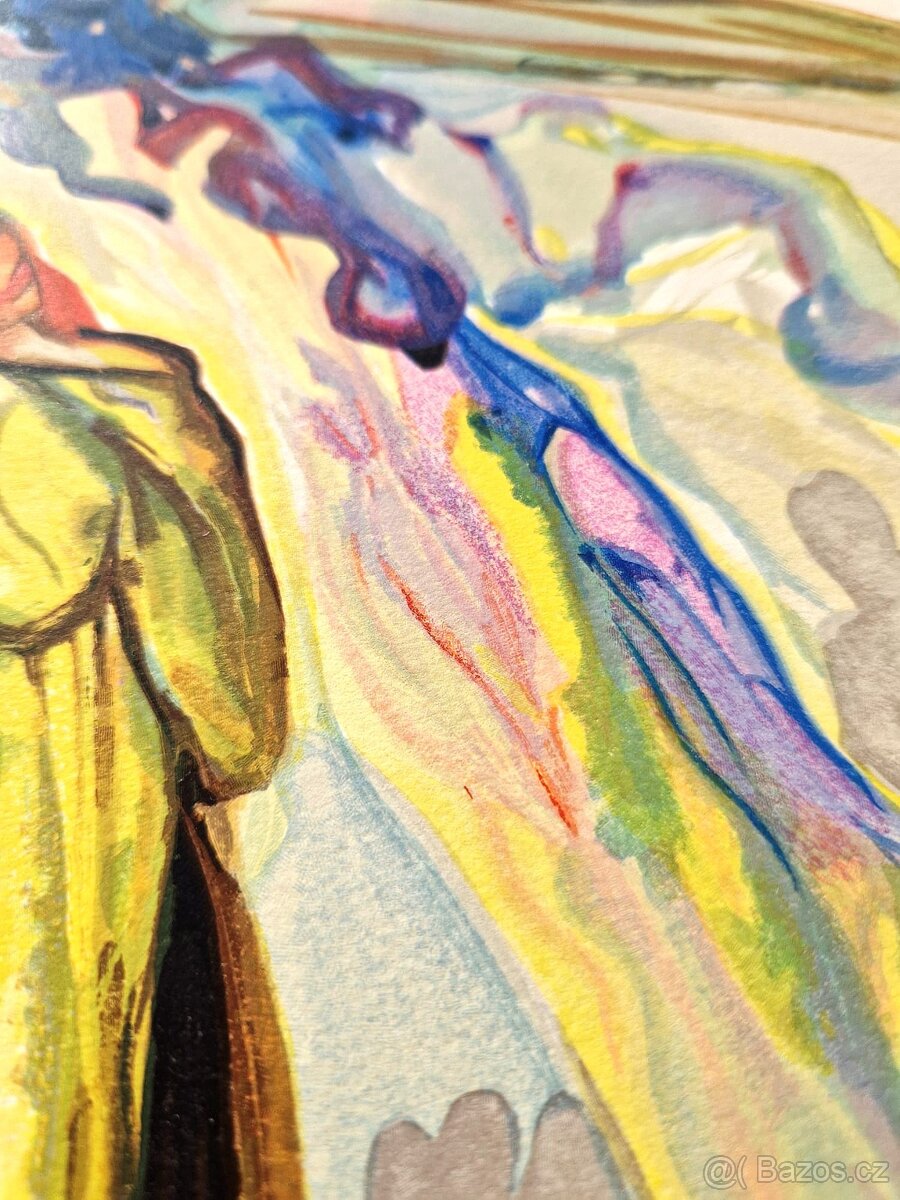 SALVADOR DALI - Ghost of Ancestors Dante - Božská komédia) - 8