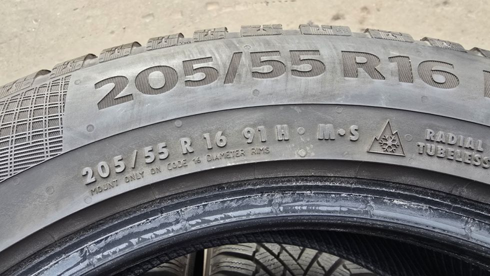 Zimní pneu 205/55/16 Continental - 8
