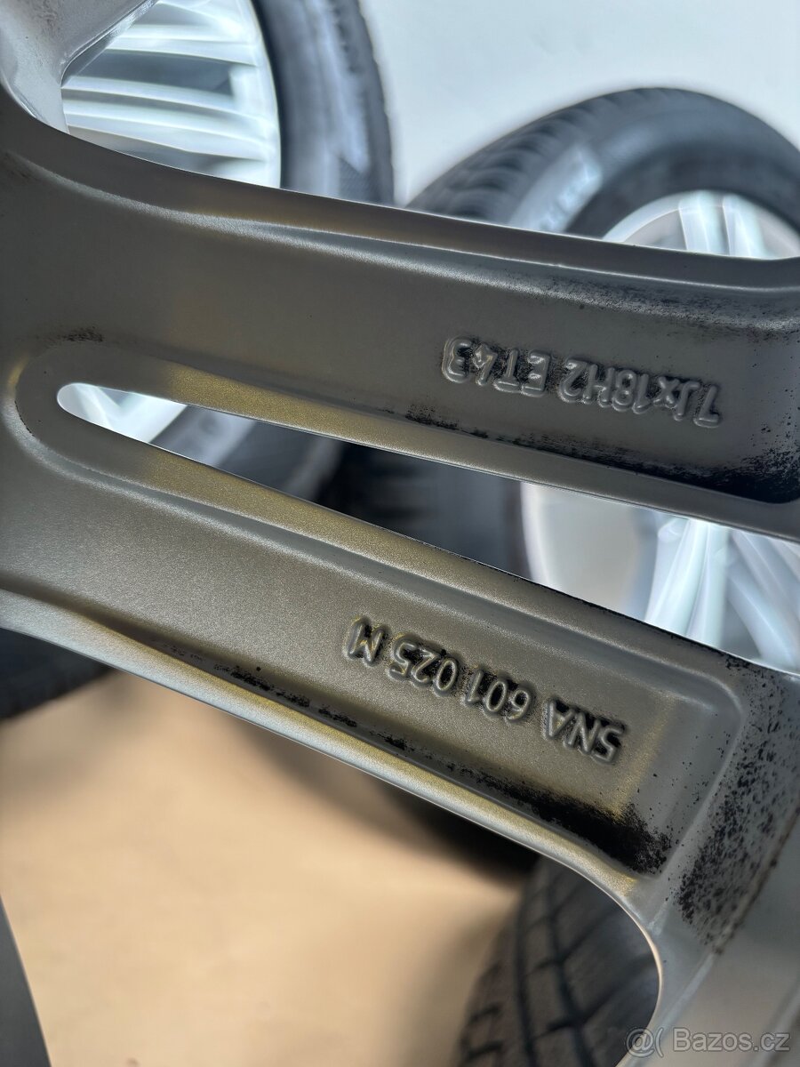 Alu Kola Vw Tiguan Zimní sada Continental - 8