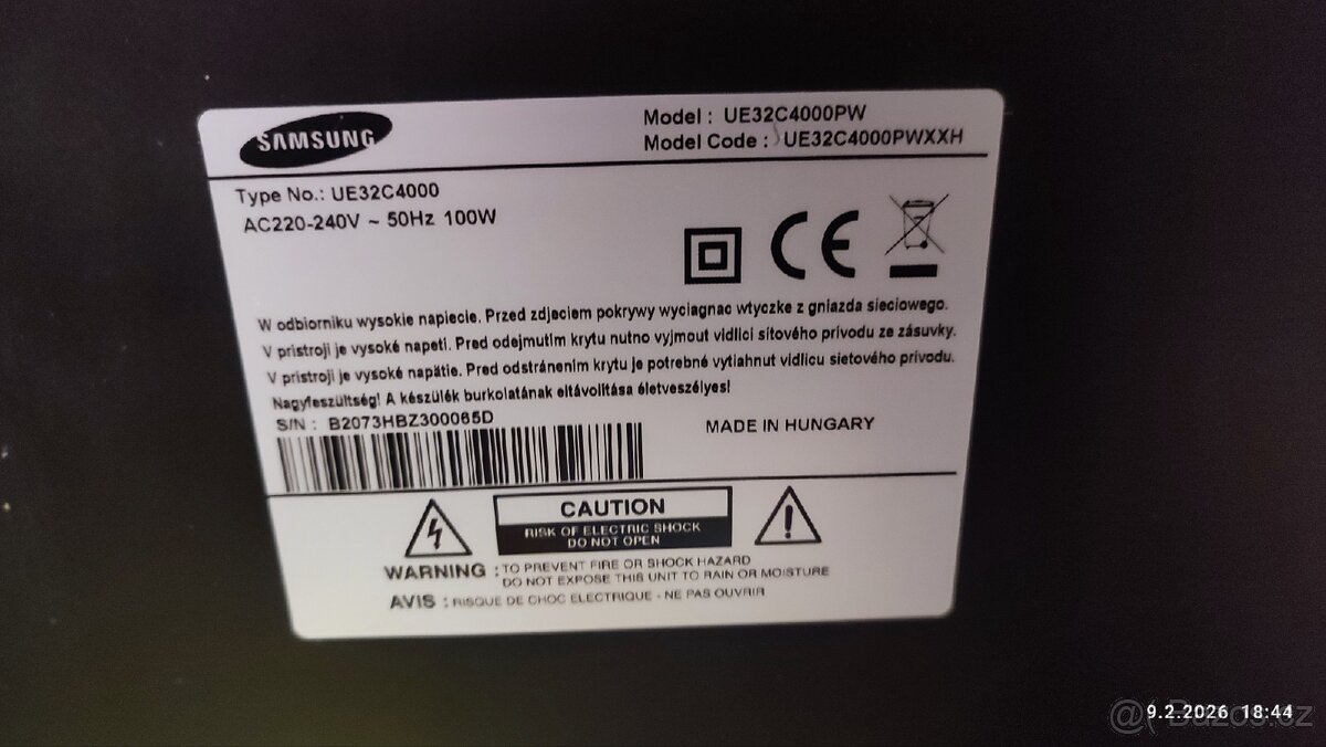 Televize Samsung - 8