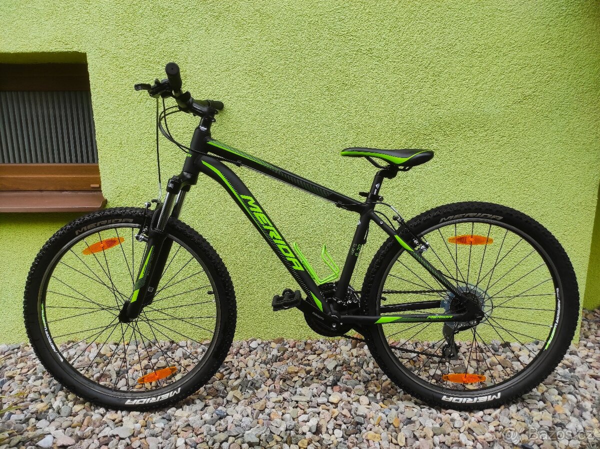 Značkové horské kolo Merida 26"/16" (černá/zelená) - 8