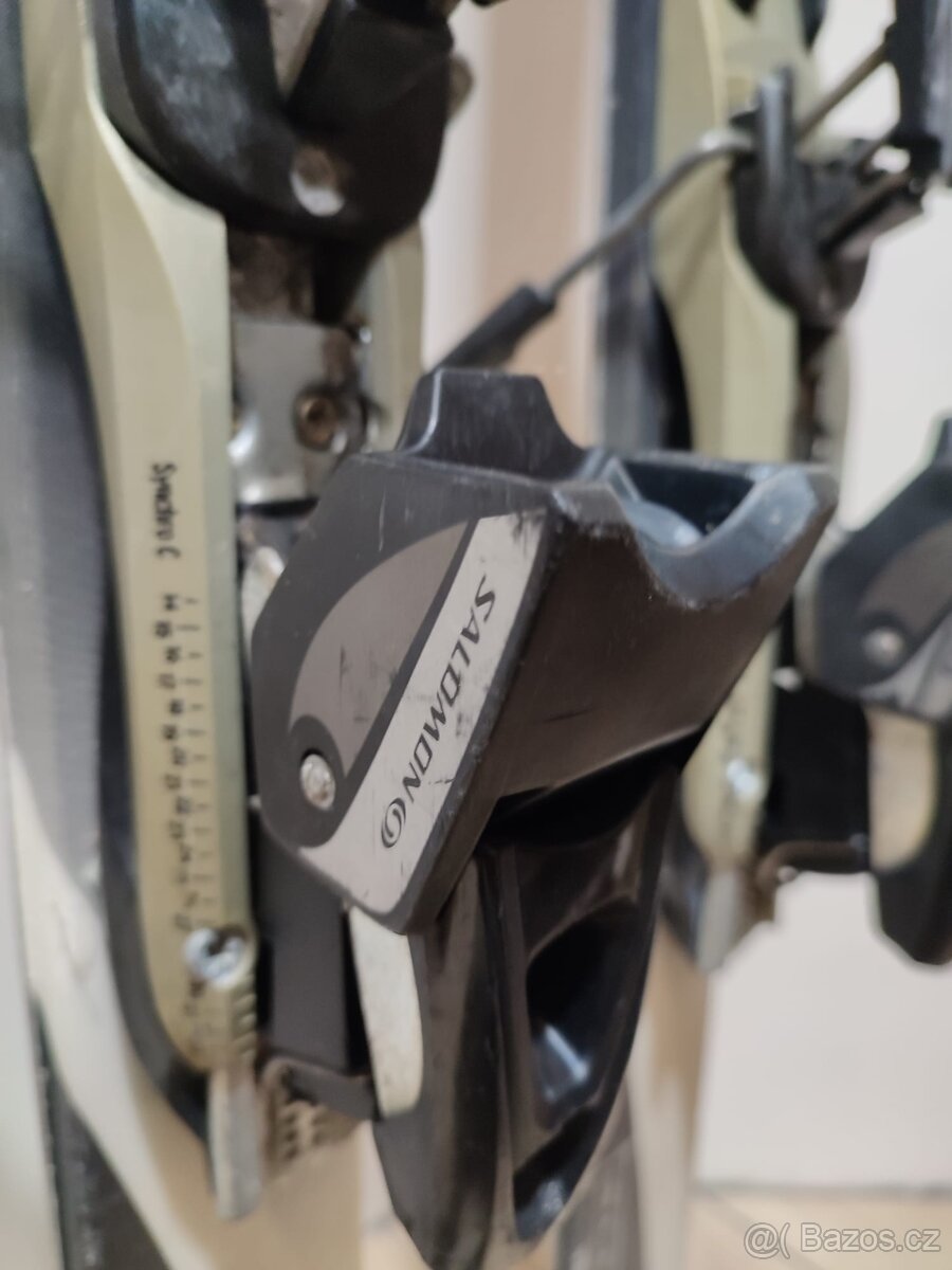 Lyže Salomon Verse 500 s vázáním a holemi - 8