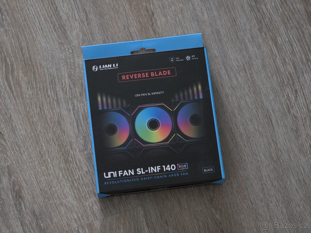 ASUS GR701 ROG HYPERION + Lian Li UNI FAN SL-INFINITY 140 - 8