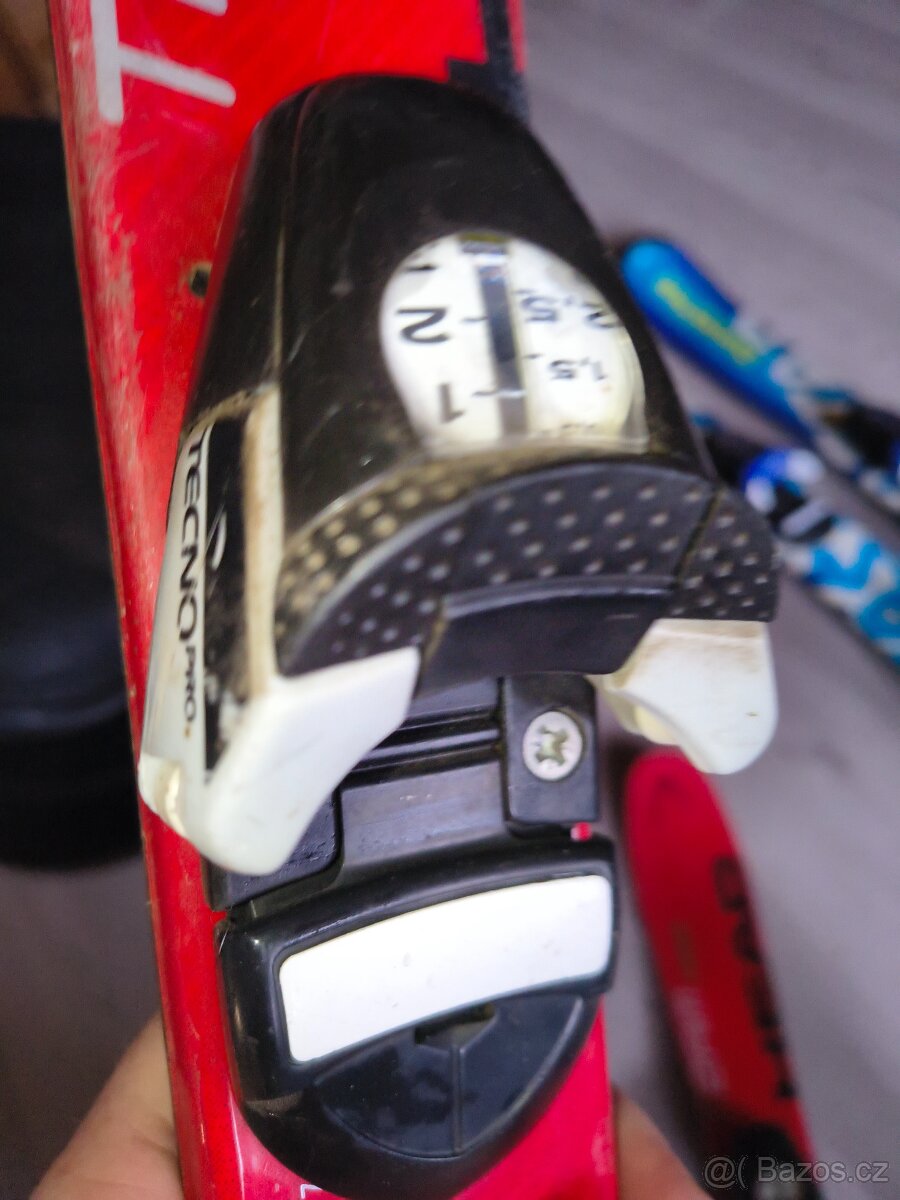 Prodám dětské lyže 75, 100 a 120cm - 8