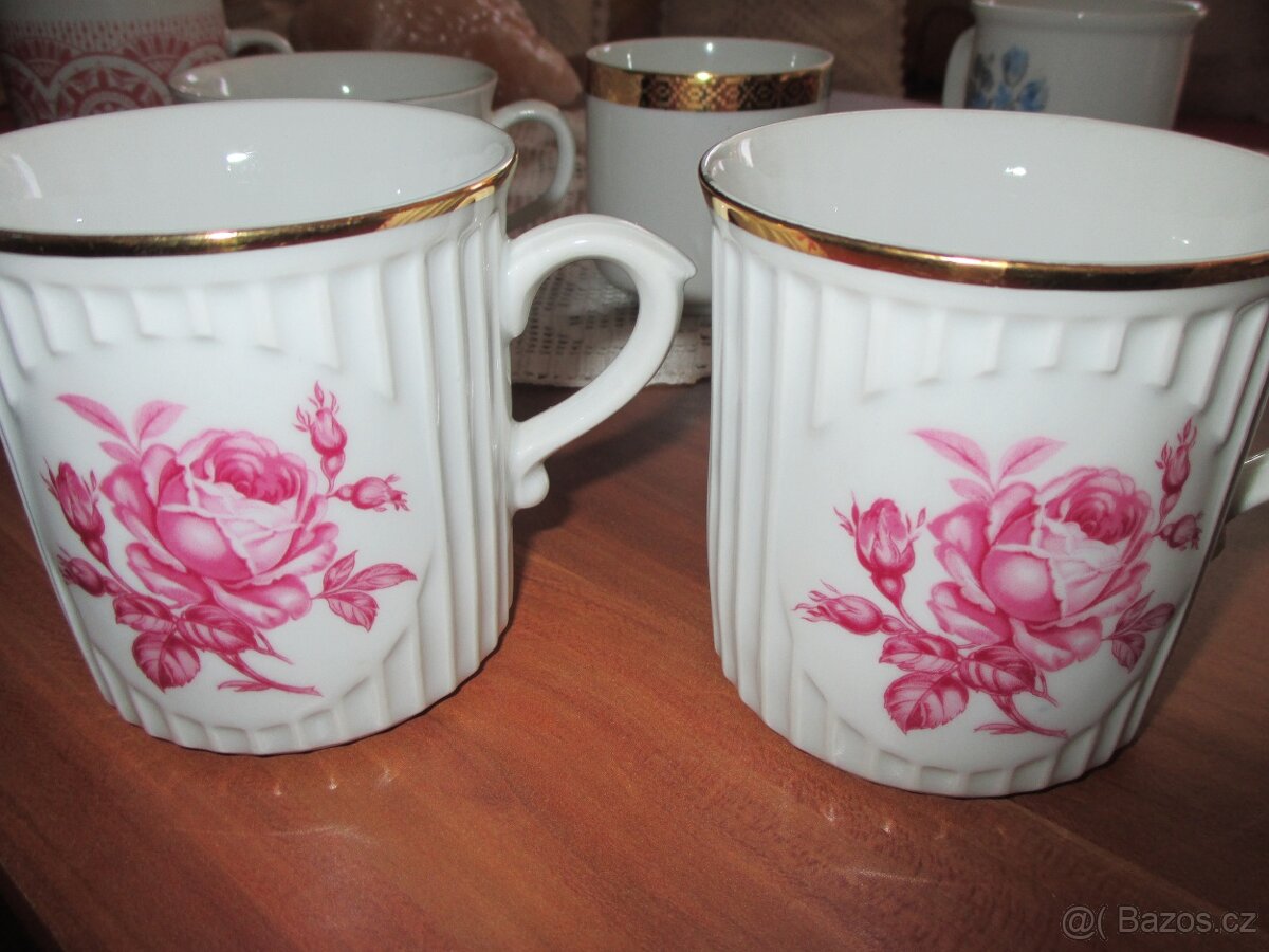 hrníčky a podšálky - 8